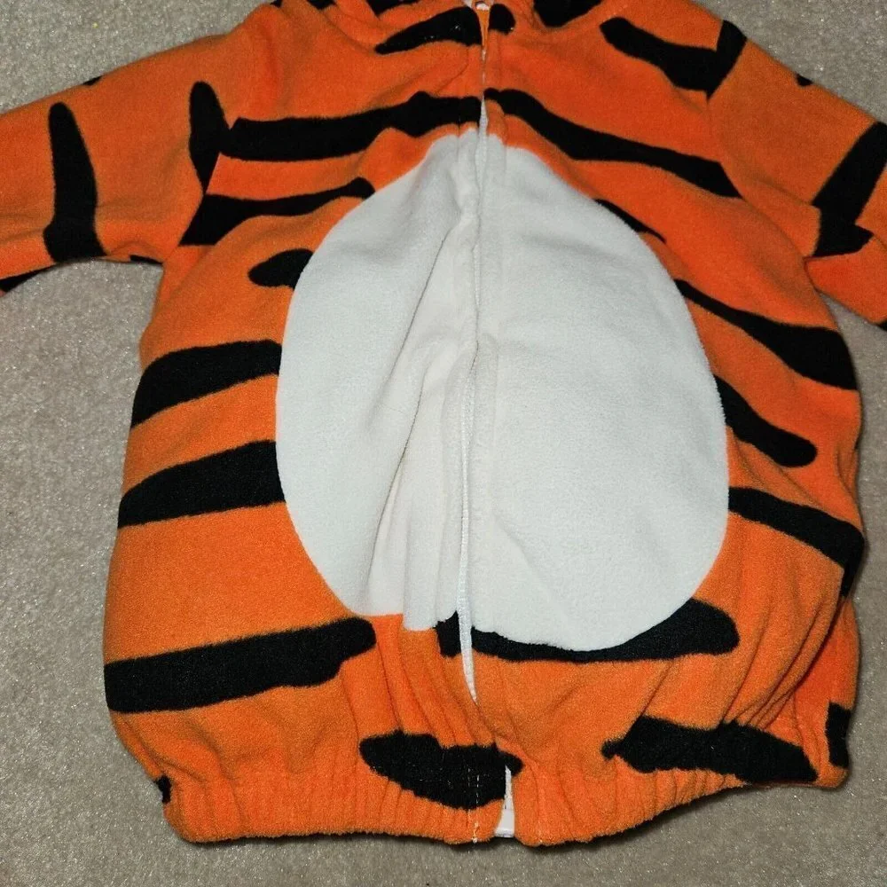 Carter's Orange Tiger Halloween Costume Baby 3-6 Months Jacket 6-9 Months Pants